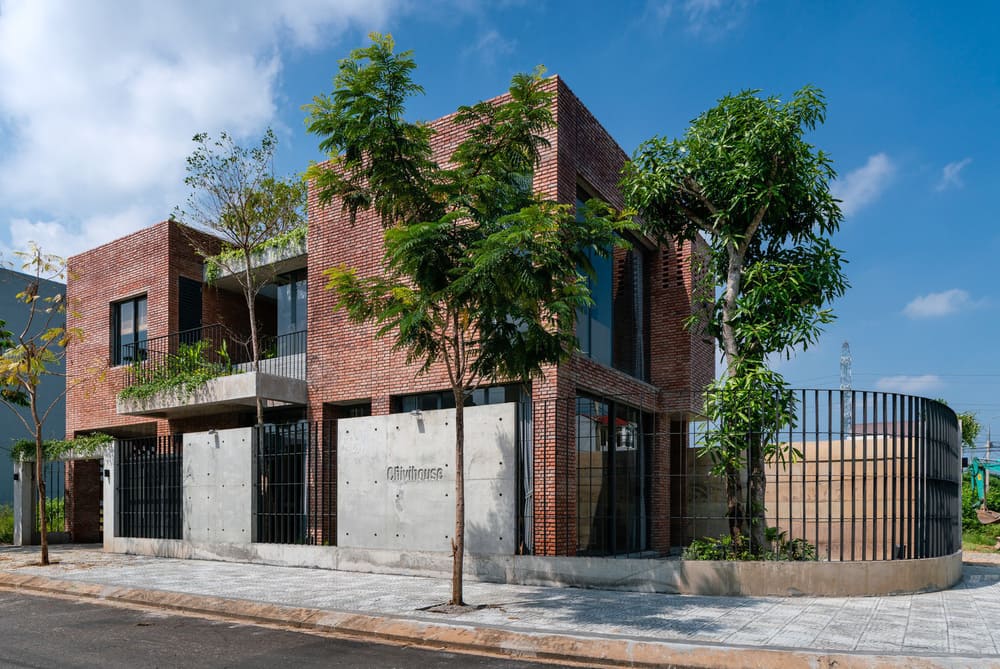 mẫu nhà gạch mộc đẹp 