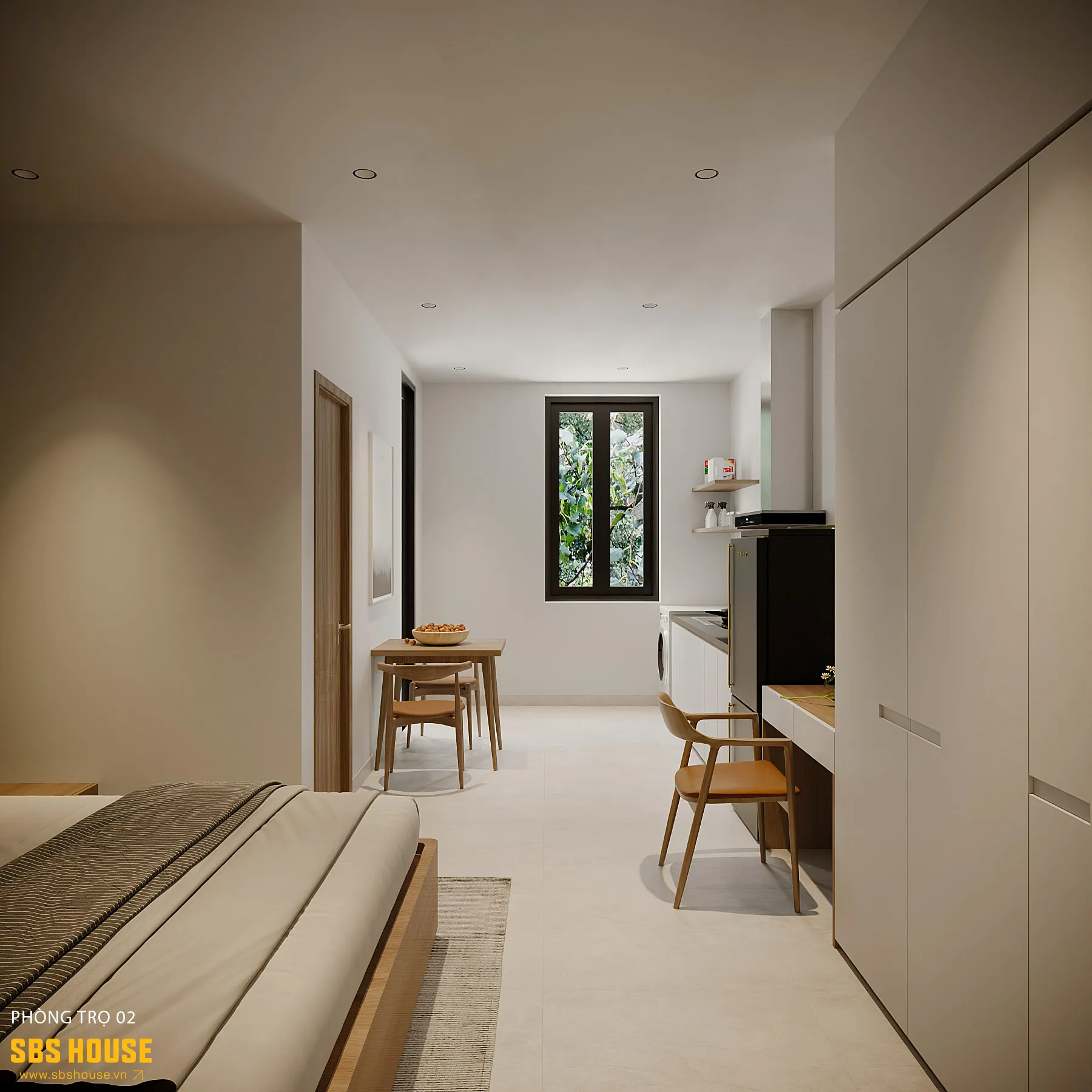 Mẫu nhà vừa ở vừa cho thuê