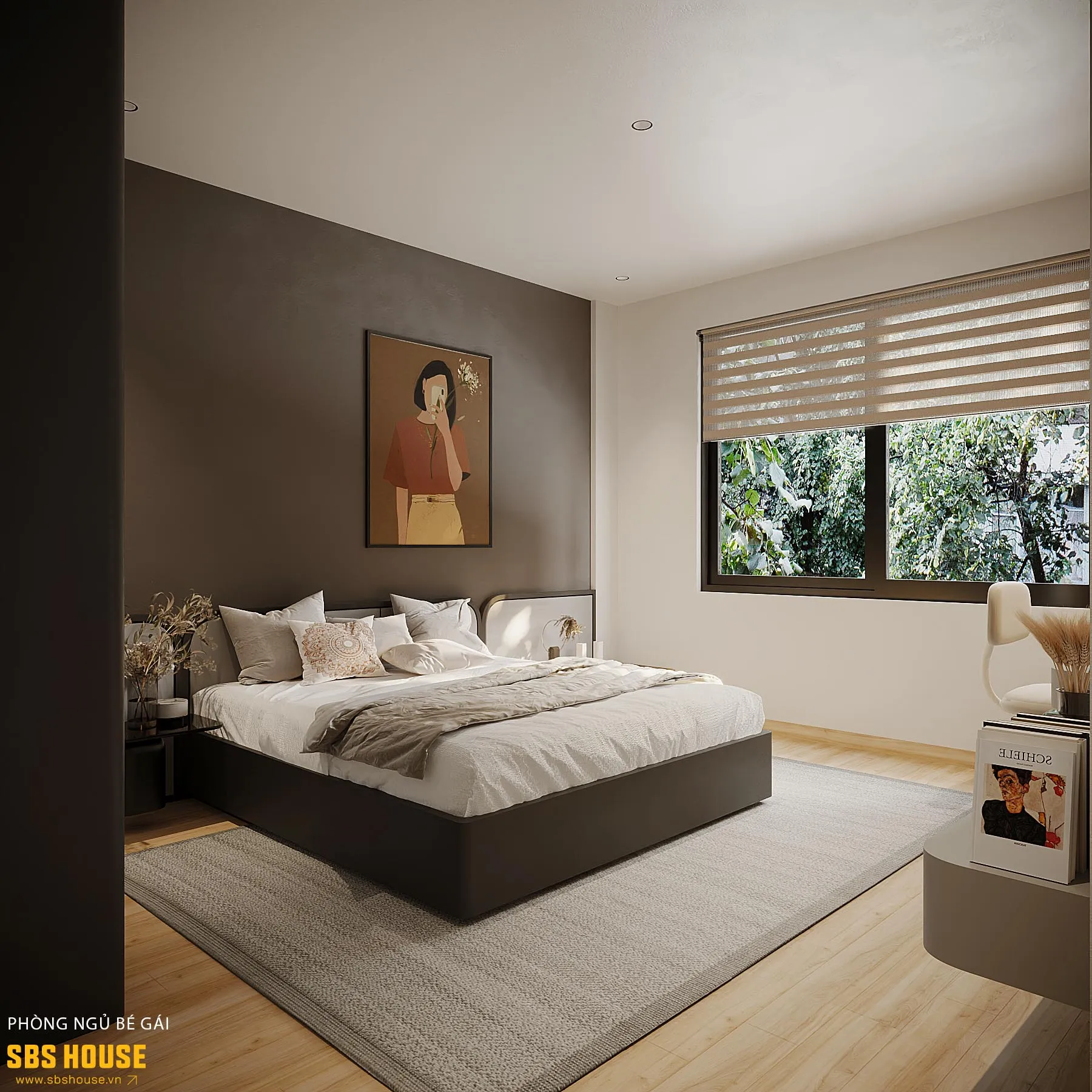 Thảm trải sàn phòng ngủ Nữ