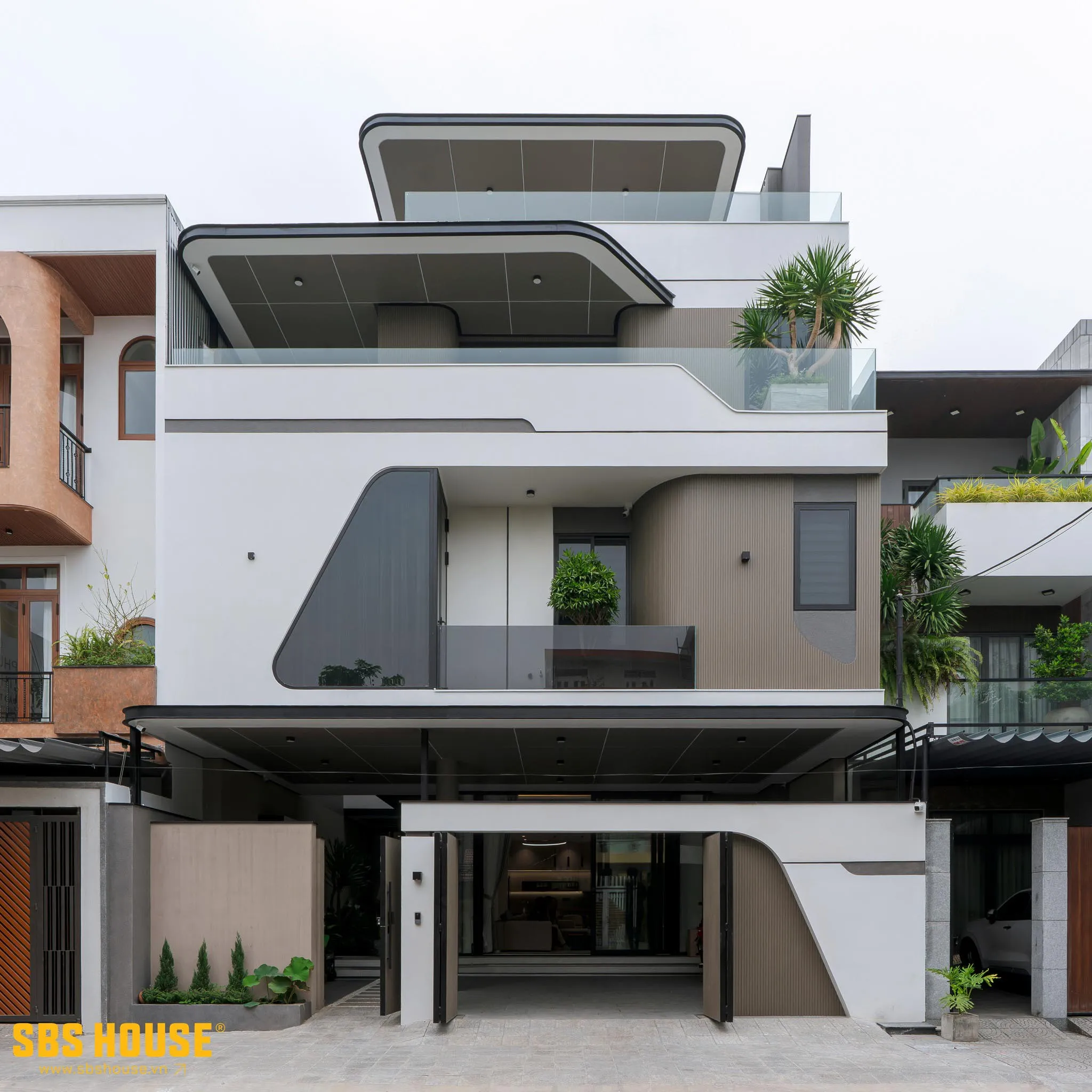 Chi phí xây biệt thự 3 tầng 1 tum diện tích xây dựng 572m2 
