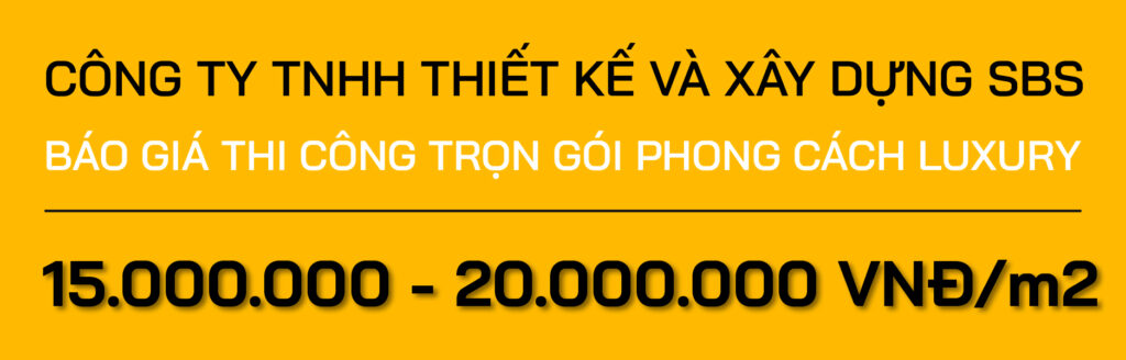 Chi phí xây biệt thự 2 tầng trọn gói 