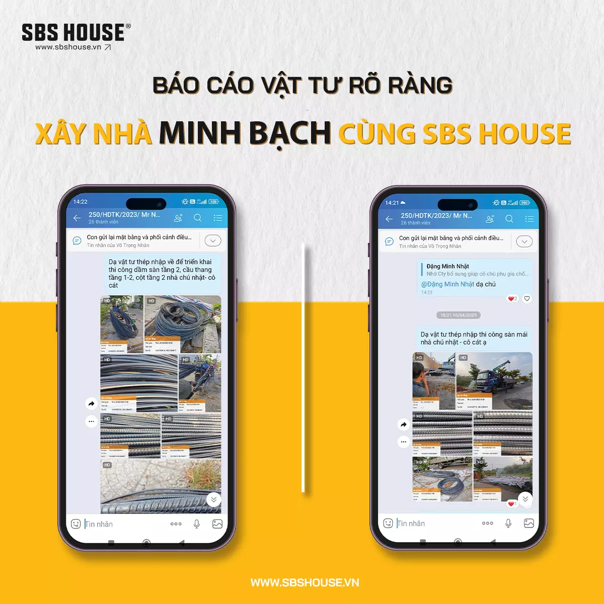 gia chủ lựa chọn nguồn vật liệu xây dựng uy tín khi bắt đầu xây nhà