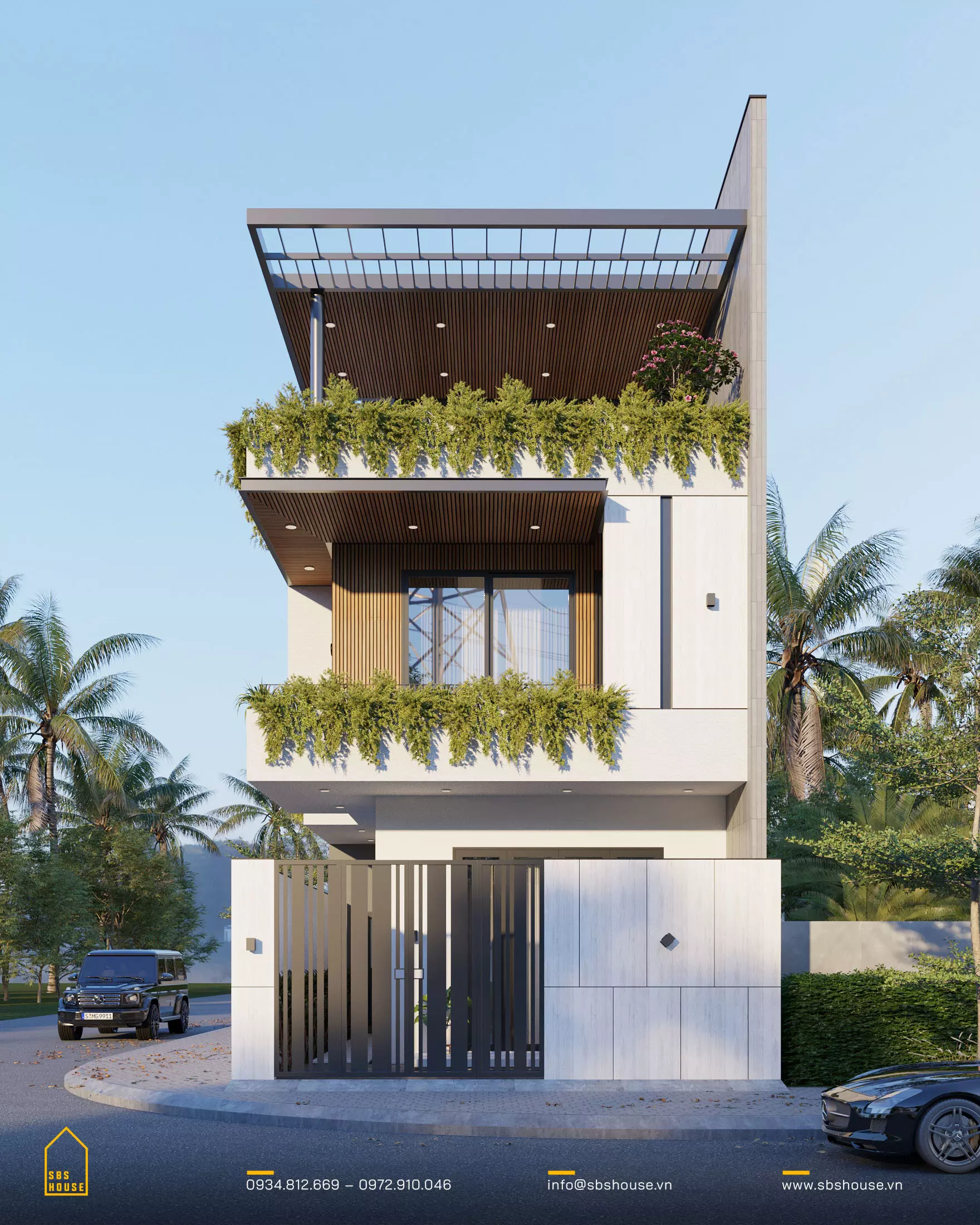 Nhà lệch tầng 5x16m sở hữu 2 mặt tiền