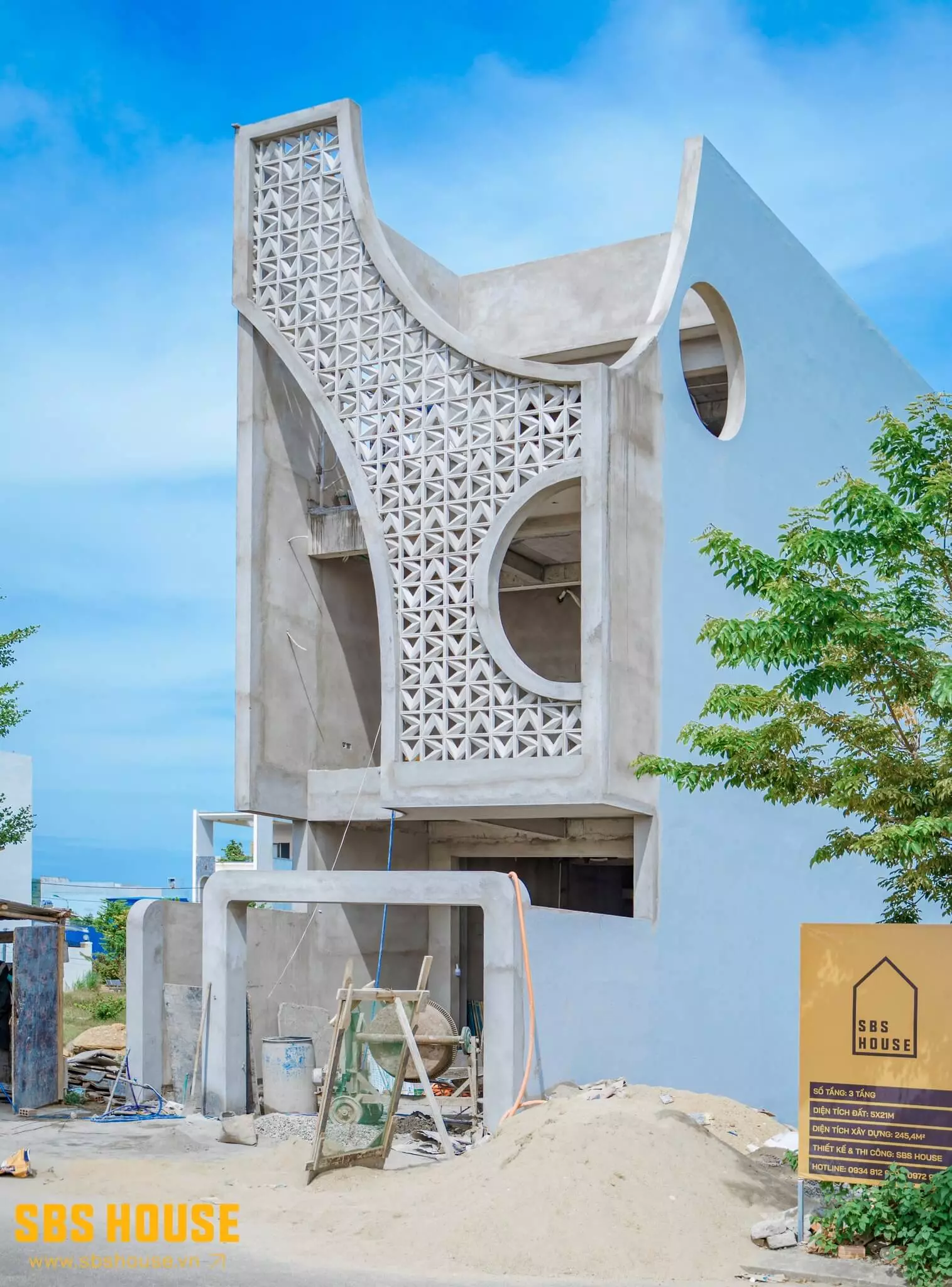 Thời gian xây nhà 2 tầng hạng mục phần thô