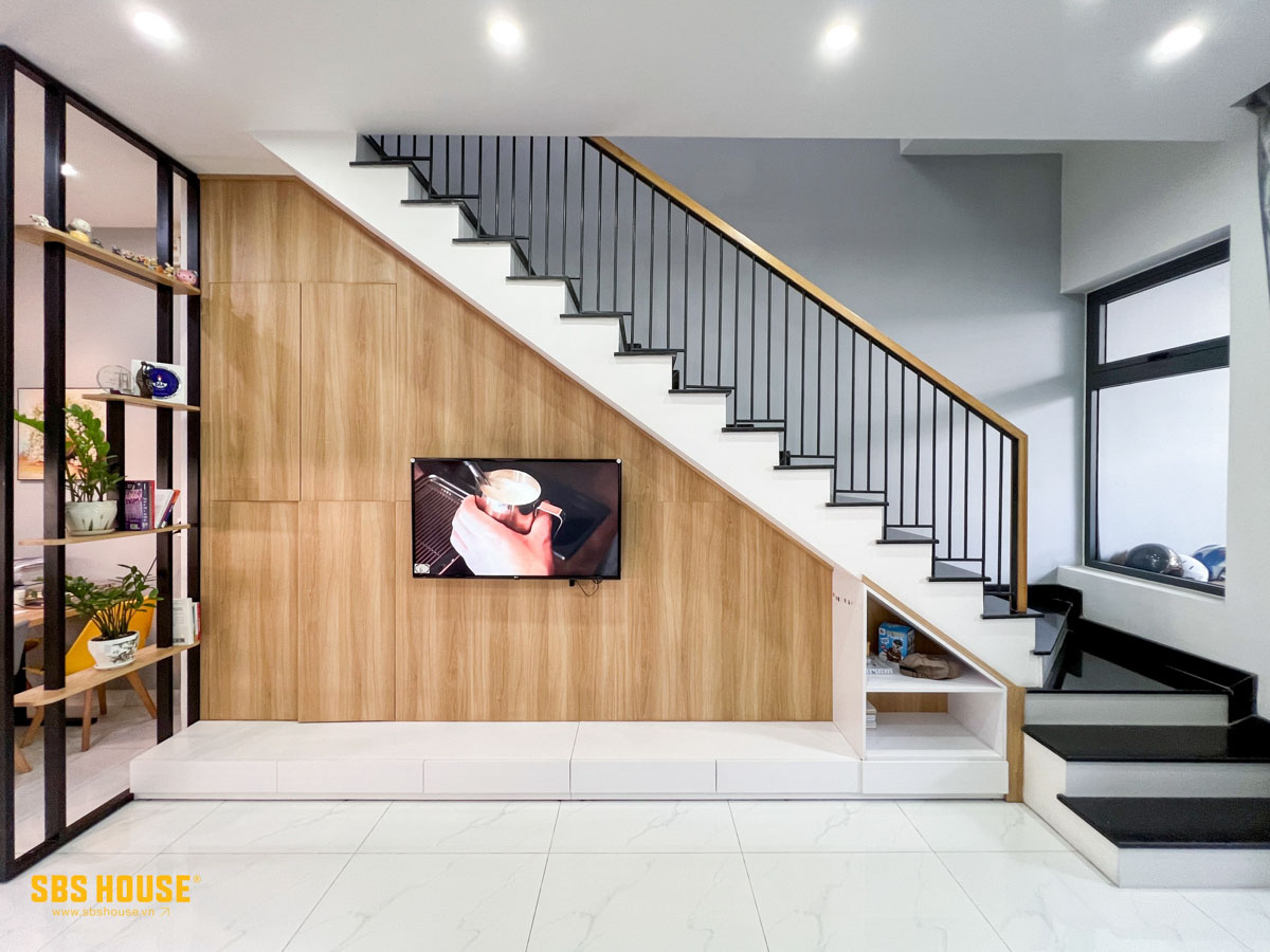 hình ảnh phòng khách công trình N's House sau 5 năm