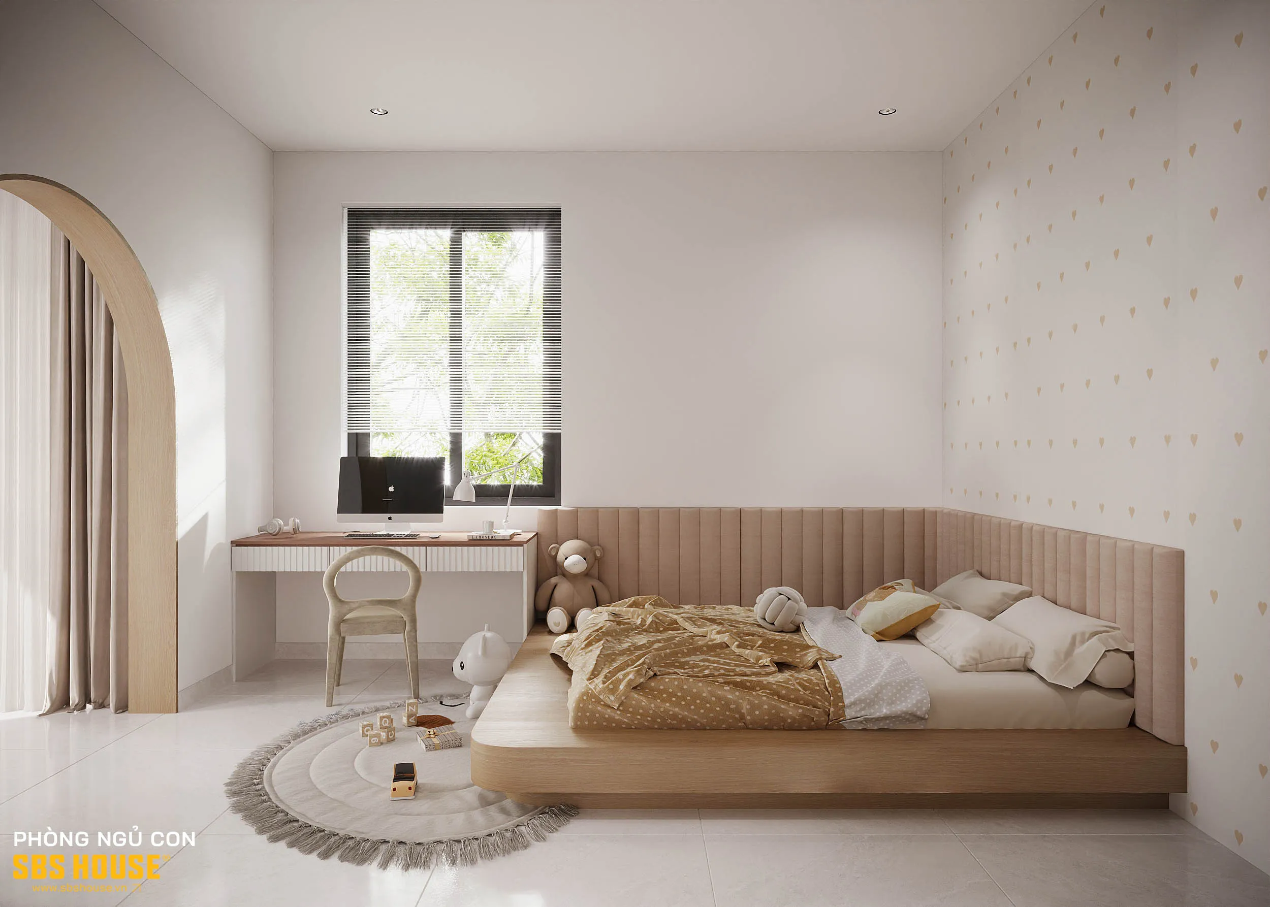 Mỗi phòng ngủ được điều chỉnh thiết kế linh hoạt để phù hợp với từng thành viên