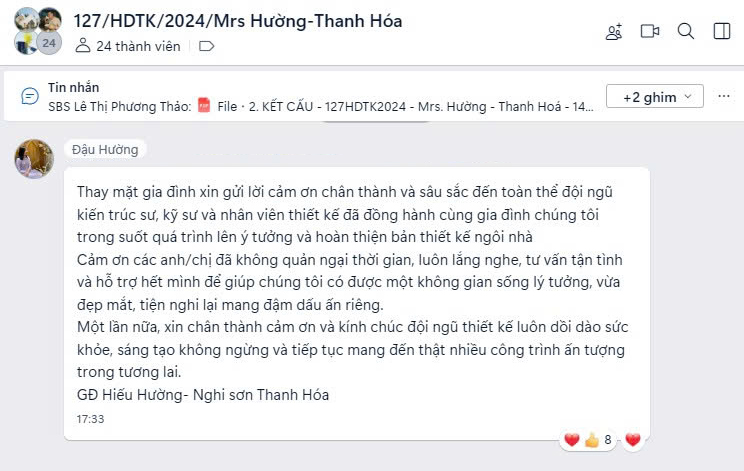 feedback của khách hàng tại Thanh Hoá