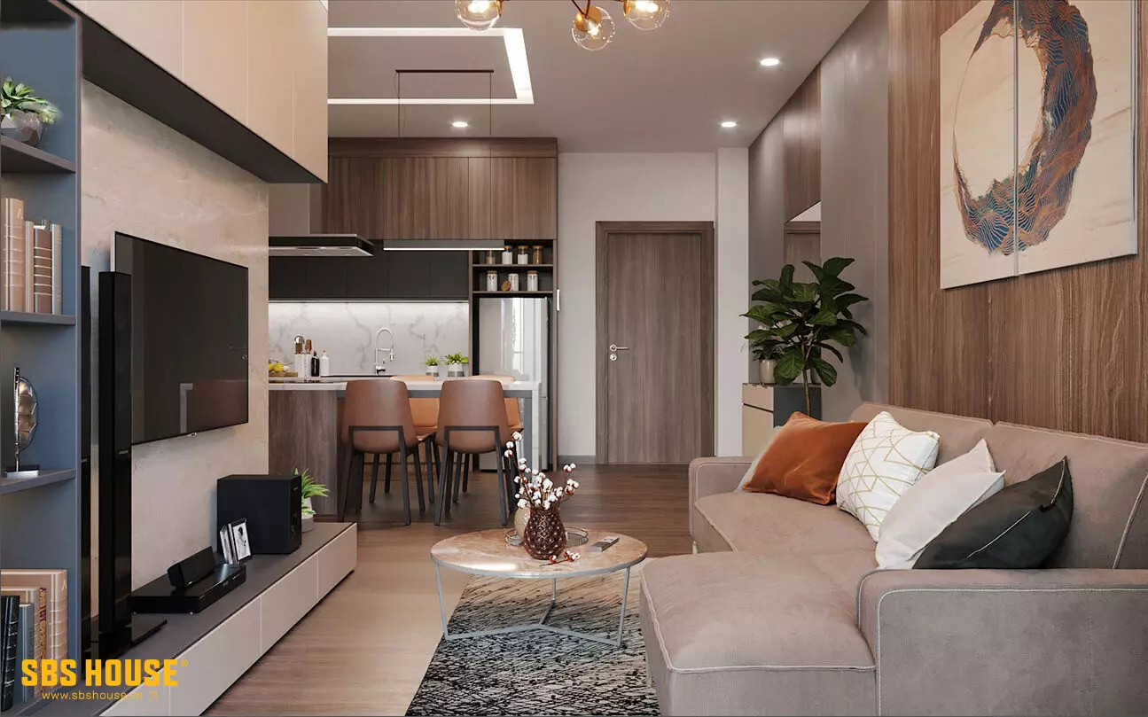 dự án căn hộ chung cư tại Đà Nẵng SBS HOUSE thiết kế và thi công nội thất
