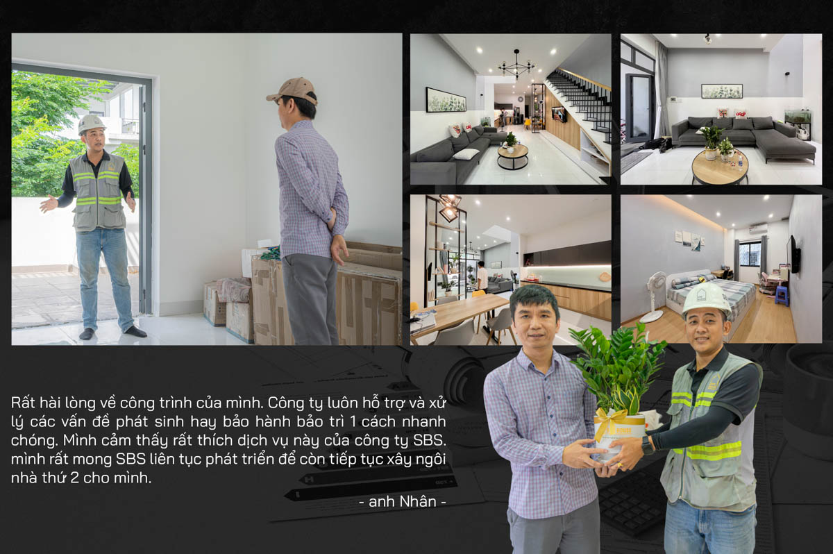 chia sẻ của anh Nhân sau khi được SBS ghé thăm và bảo trì