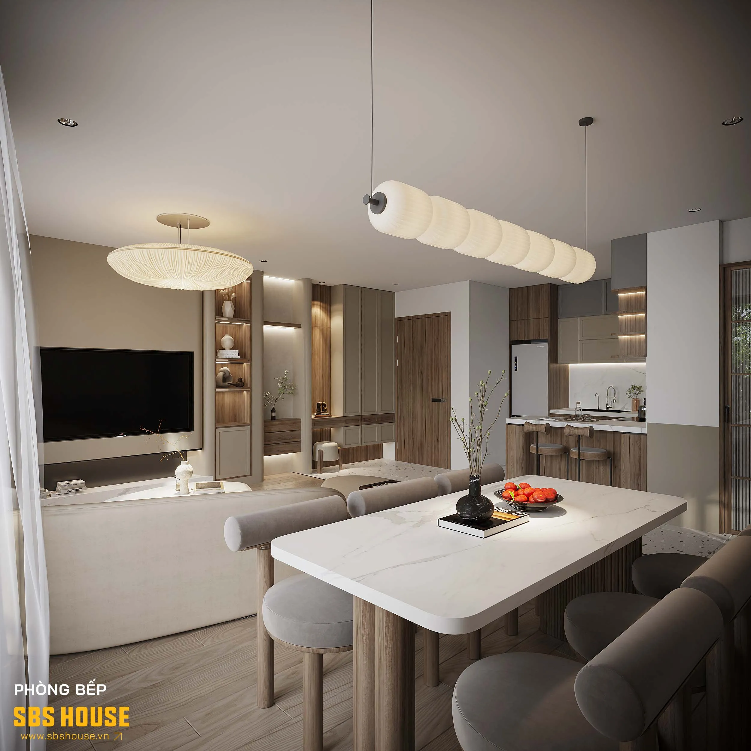 thiết kế thi công nội thất căn hộ