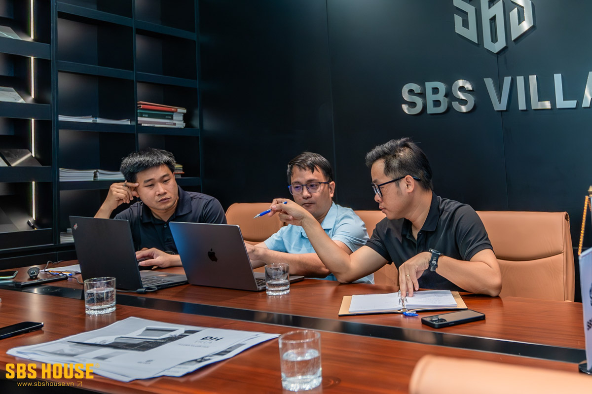 kiến trúc sư SBS tư vấn các giải pháp đáp ứng nhu cầu của khách hàng