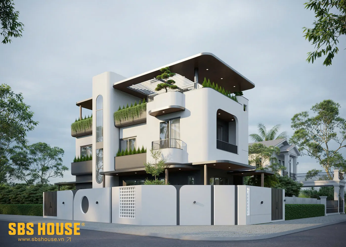 Mặt tiền hướng Đông Nam ngập tràn ánh sáng dịu và gió mát từ biển