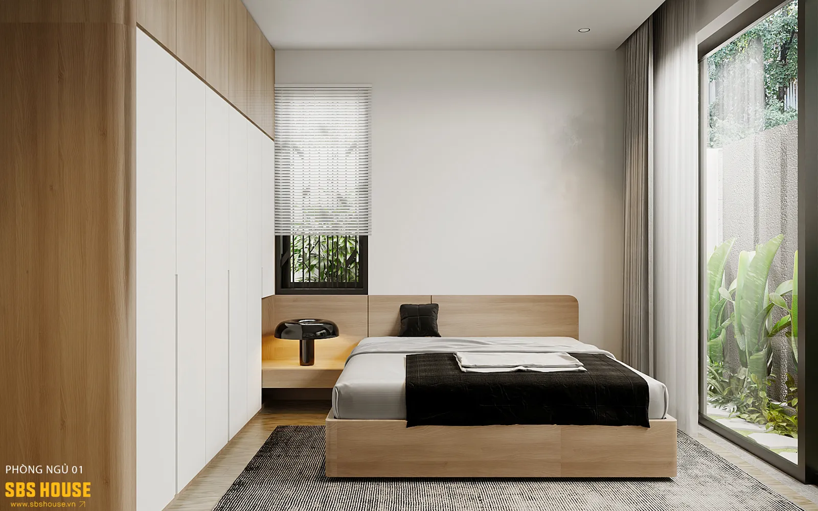 Phòng ngủ đẹp cho ông và bà