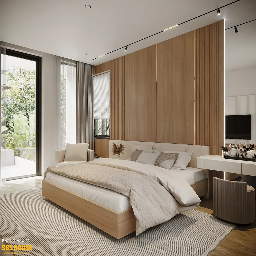 Decor phòng ngủ tận dụng ánh sáng tự nhiên