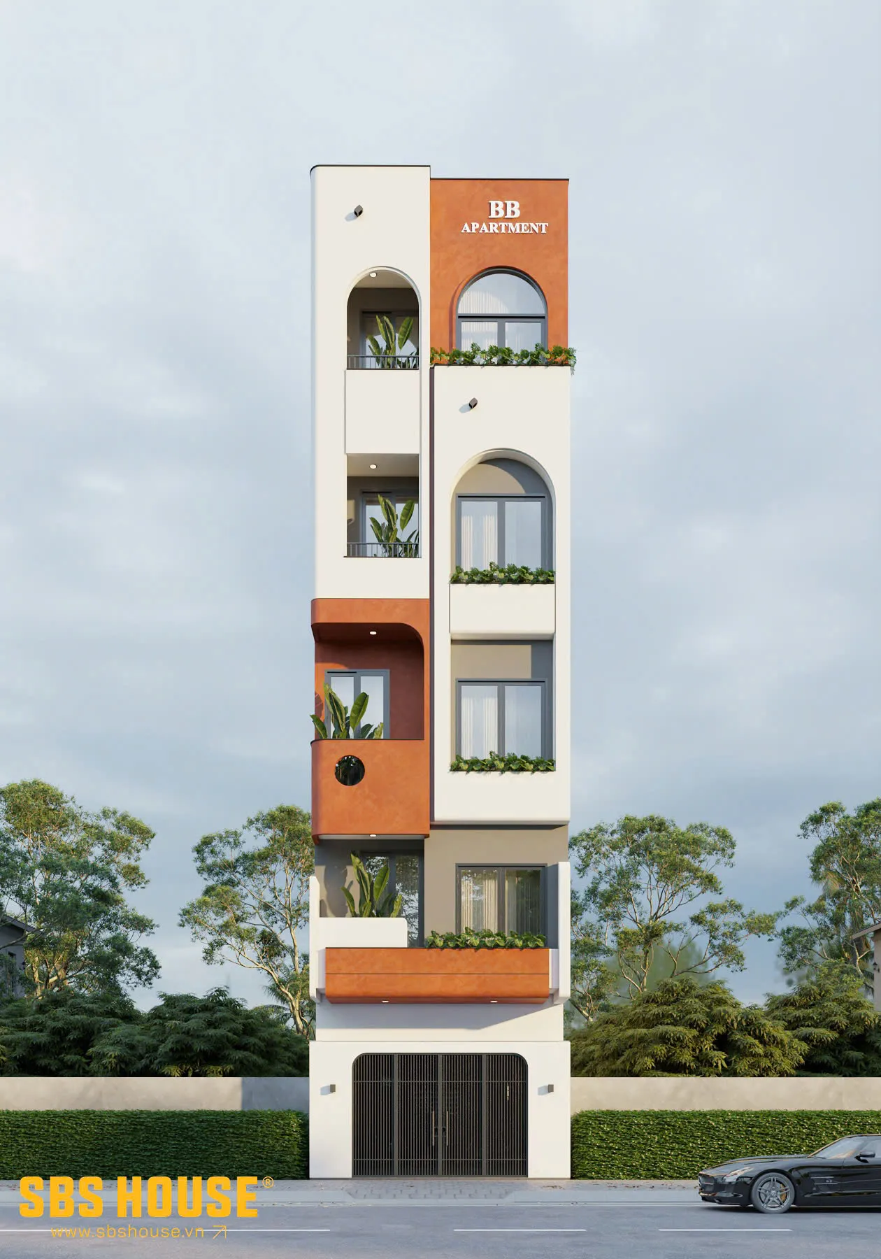  BB Apartment là công trình căn hộ cho thuê thứ 2 mà SBS HOUSE được tín nhiệm đồng hành cùng gia đình anh H