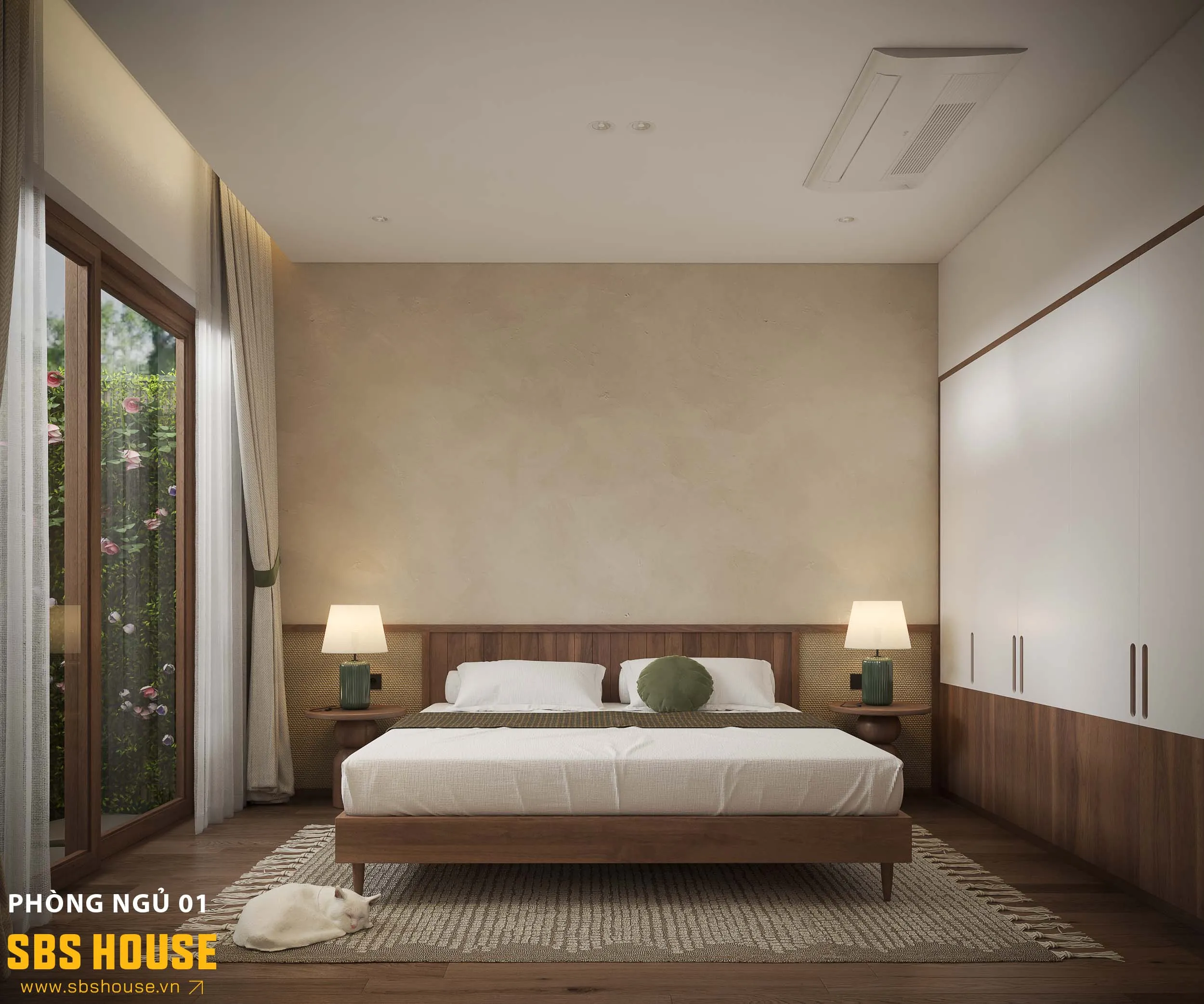 Thảm trải sàn phòng ngủ ông bà