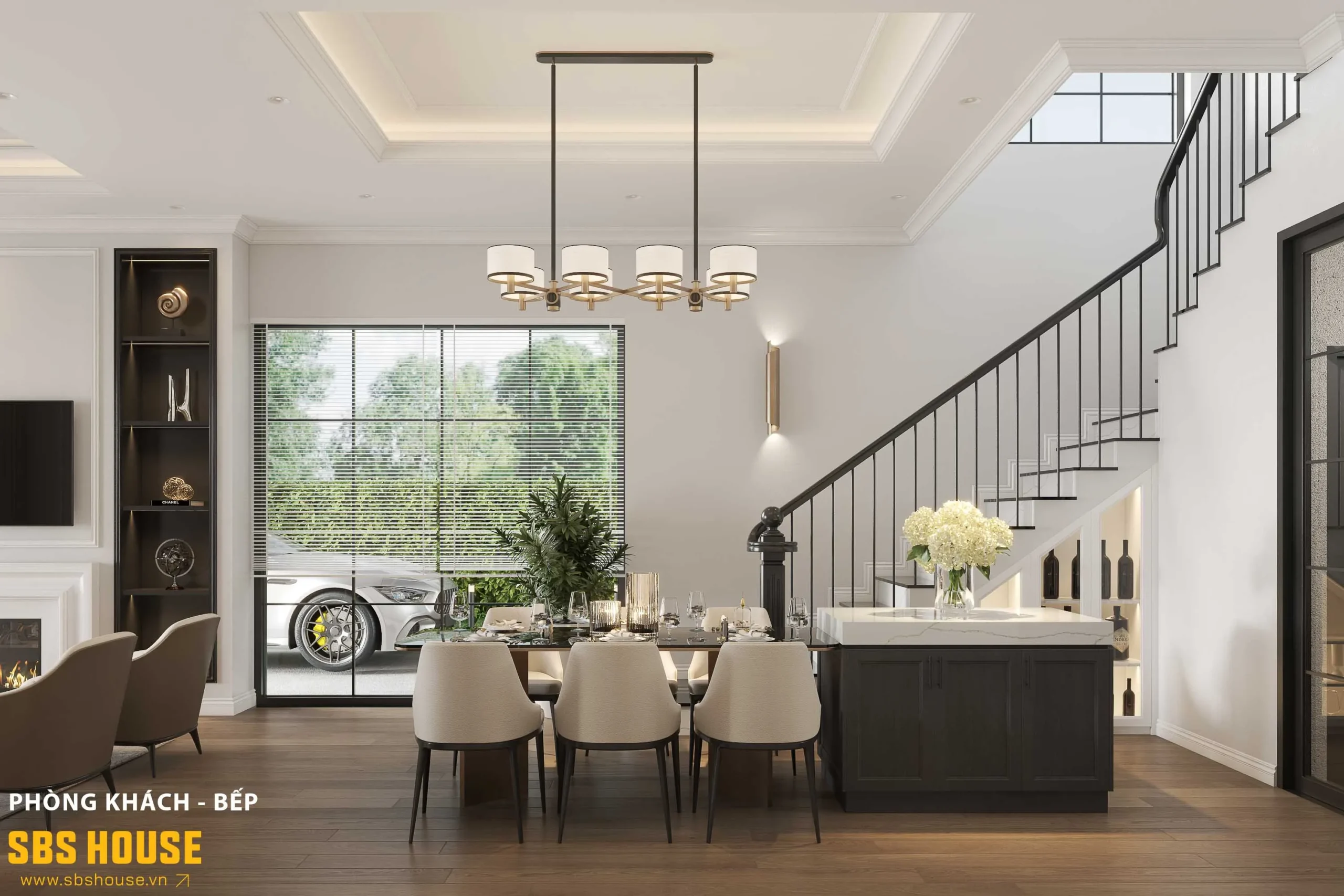 Bếp – ăn liền mạch tạo nên nhịp sống ấm áp cho gia đình trẻ; nơi những bữa cơm, câu chuyện và cảm xúc được kết nối mỗi ngày.