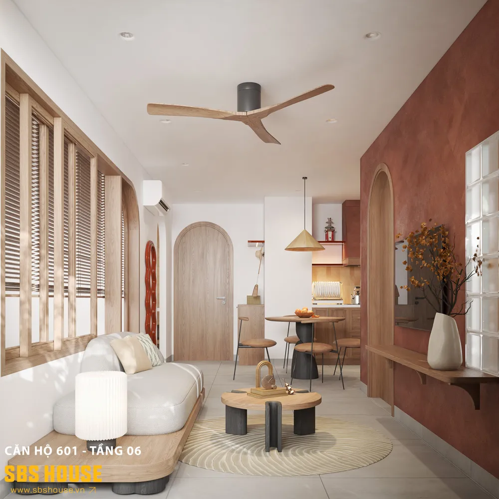 Tối giản trong hình thức nhằm làm nổi bật chất lượng không gian