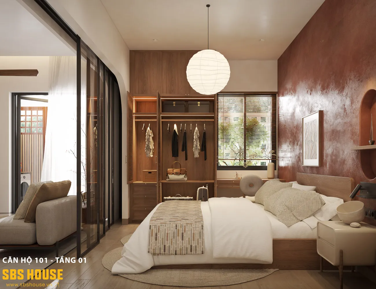 Ánh sáng được điều tiết để tạo cảm giác dễ chịu cho thị giác.