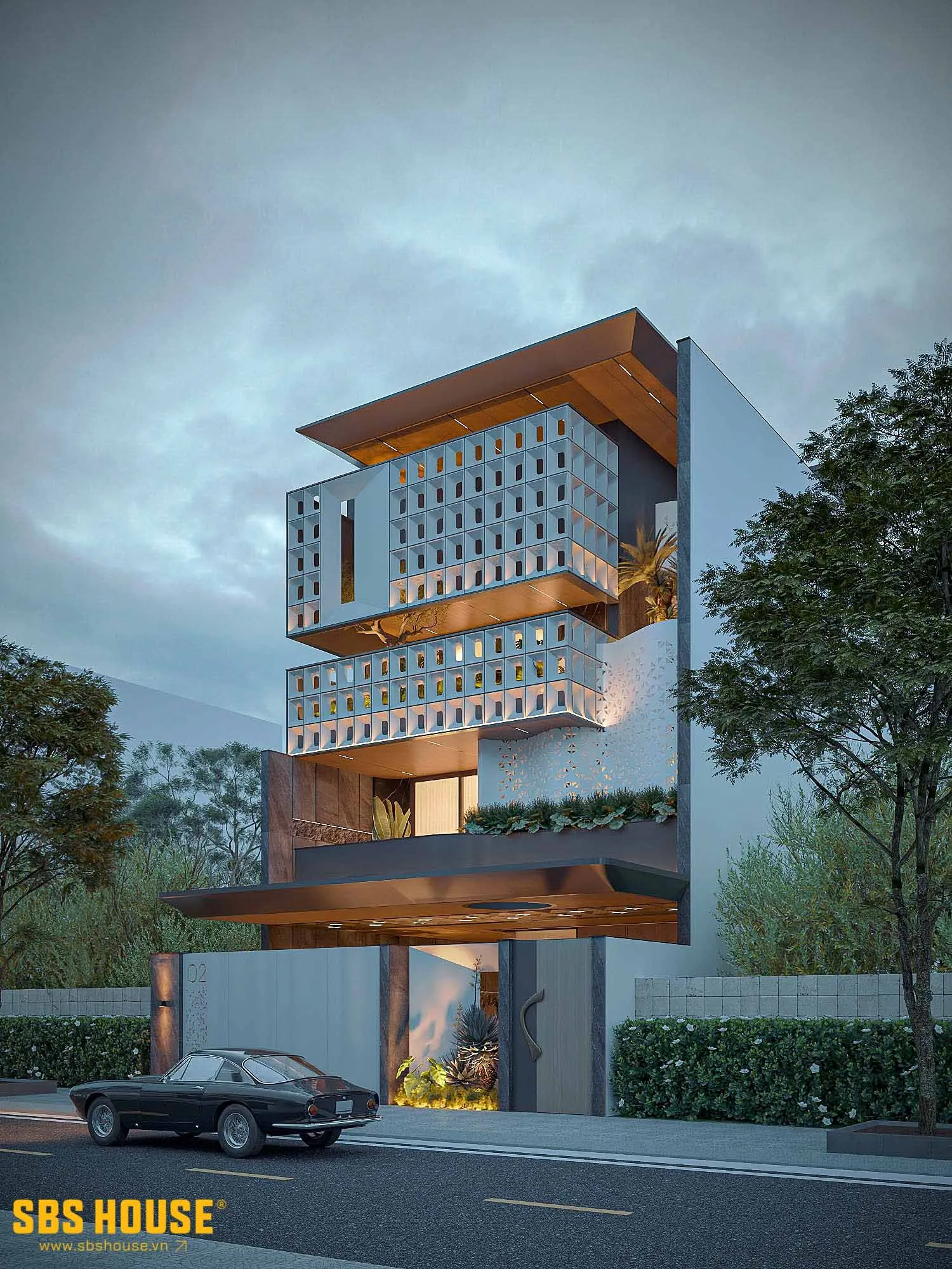 Kiến trúc hiện đại được tiết chế để phục vụ trải nghiệm sống lâu dài, không chạy theo xu hướng ngắn hạn.