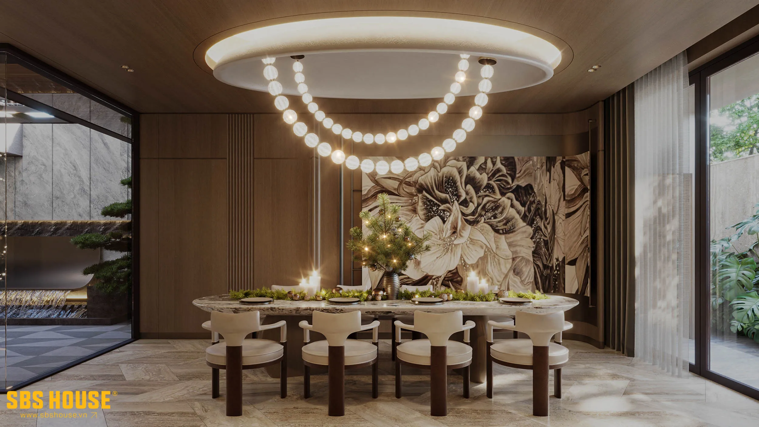 Không gian sáng, nhẹ và cân bằng – đúng tinh thần của một nơi để trở về sau ngày dài.