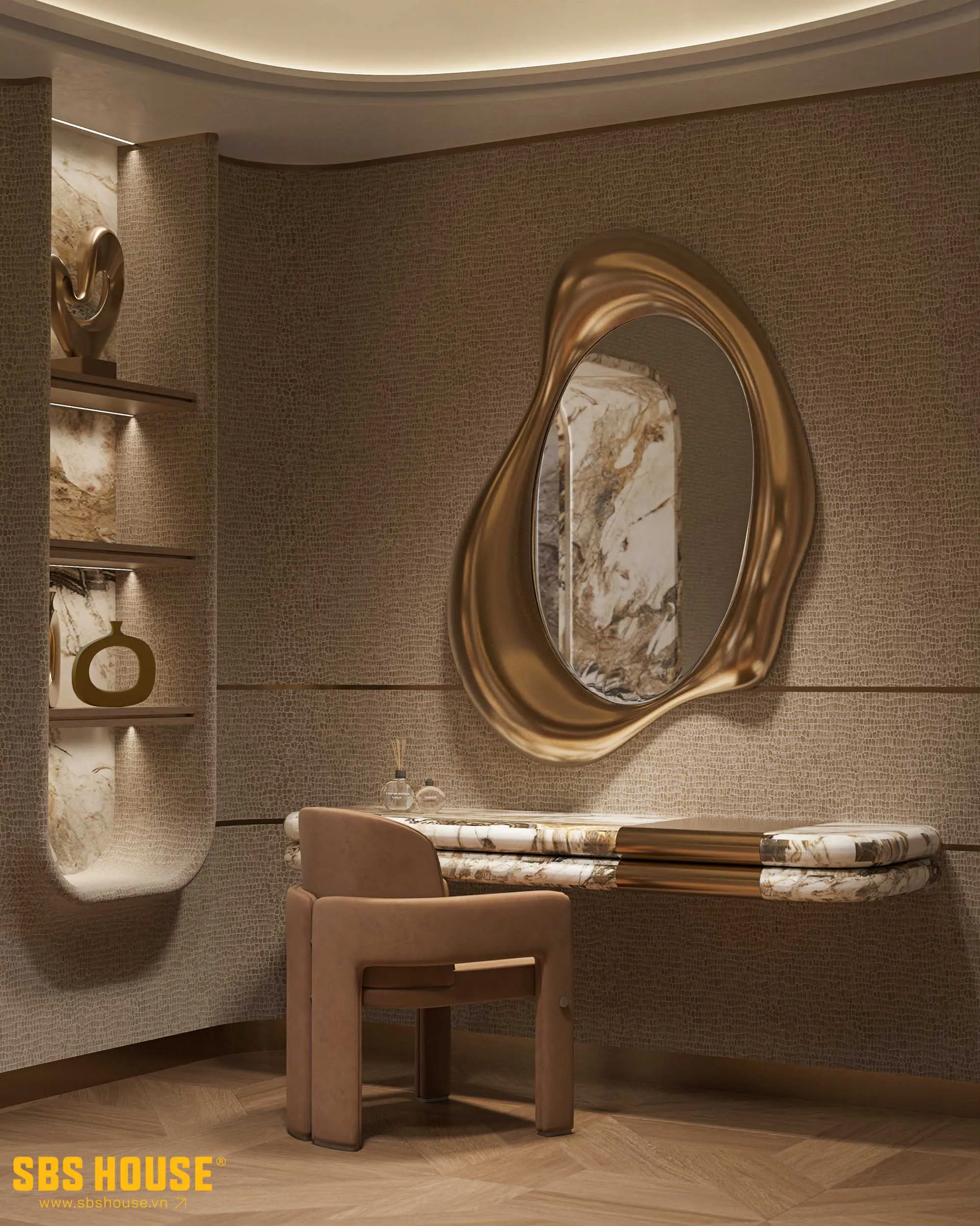 Modernist Villa kiến trúc khối độc đáo