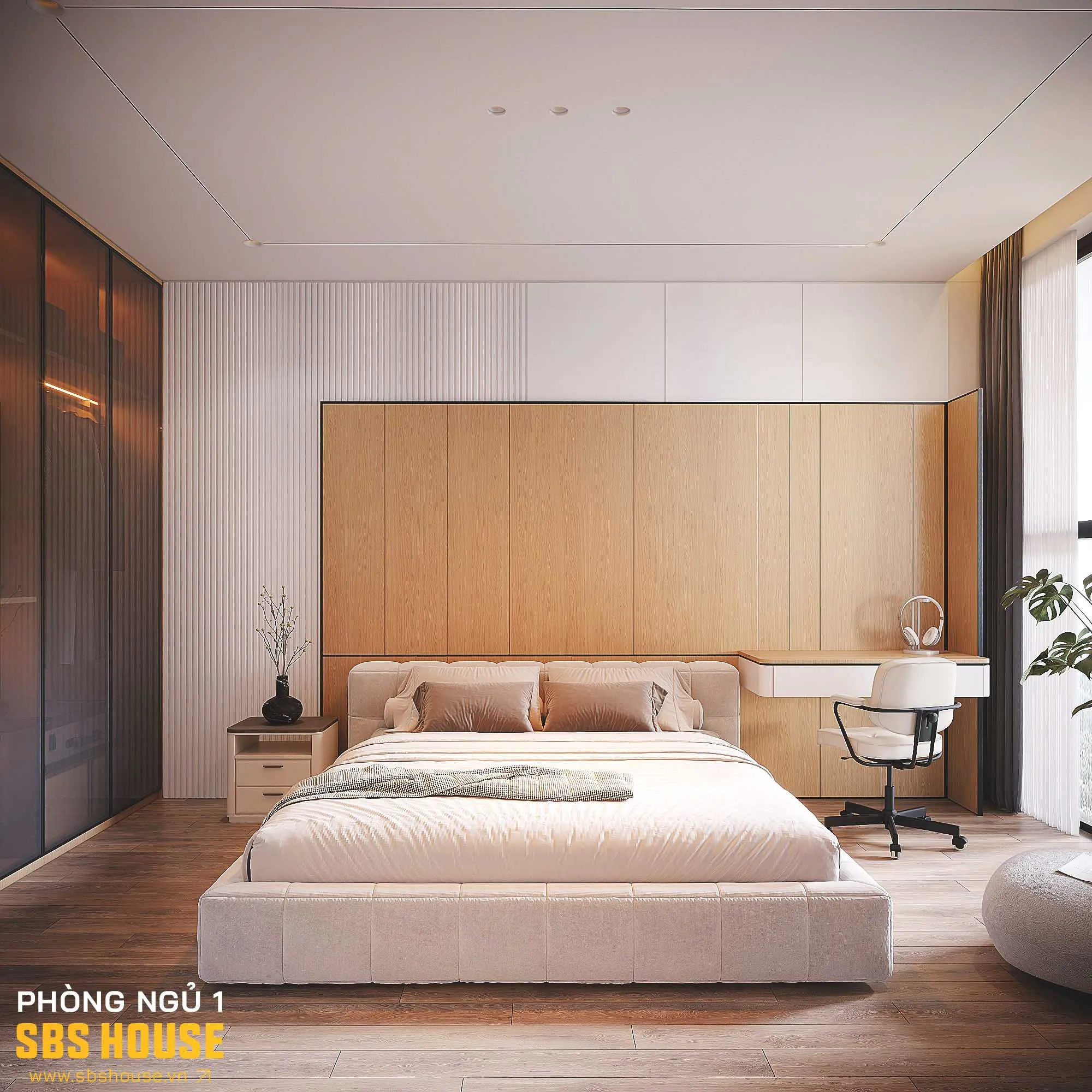 Thiết kế nội thất căn hộ tinh giản nhưng vẫn giữ chiều sâu thẩm mỹ