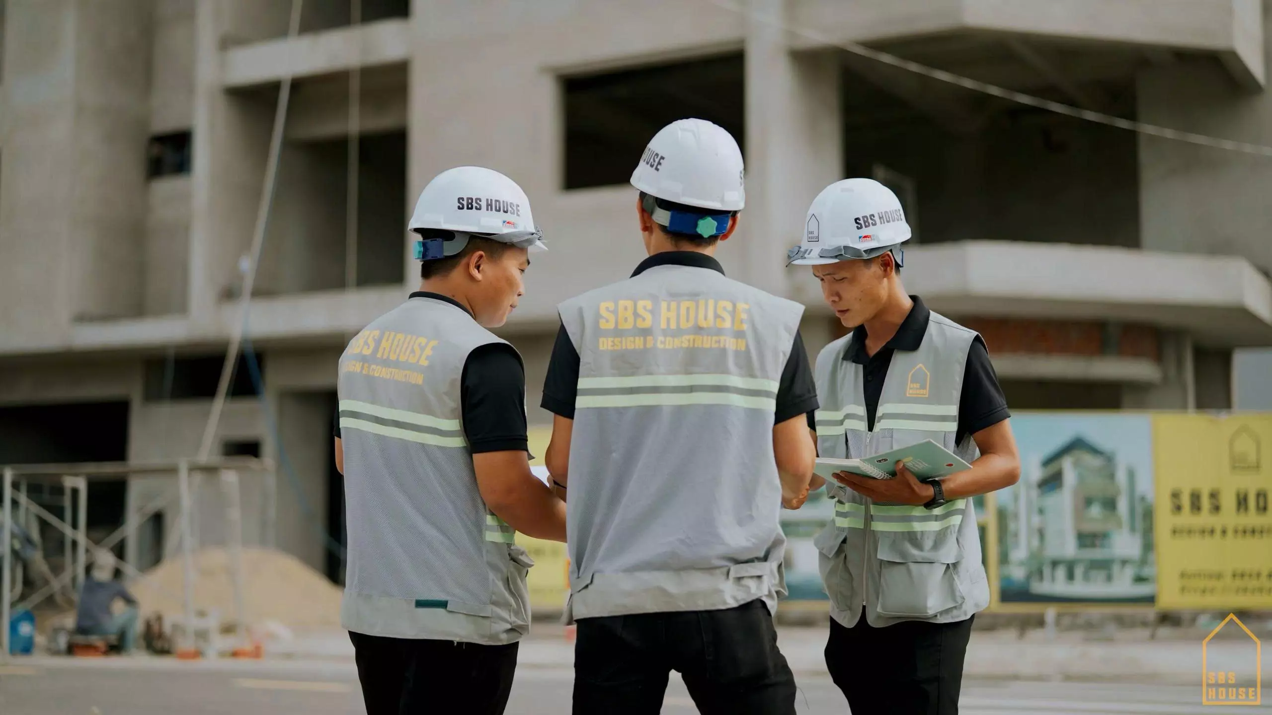 Đồng bộ từ bản vẽ đến thực tế.