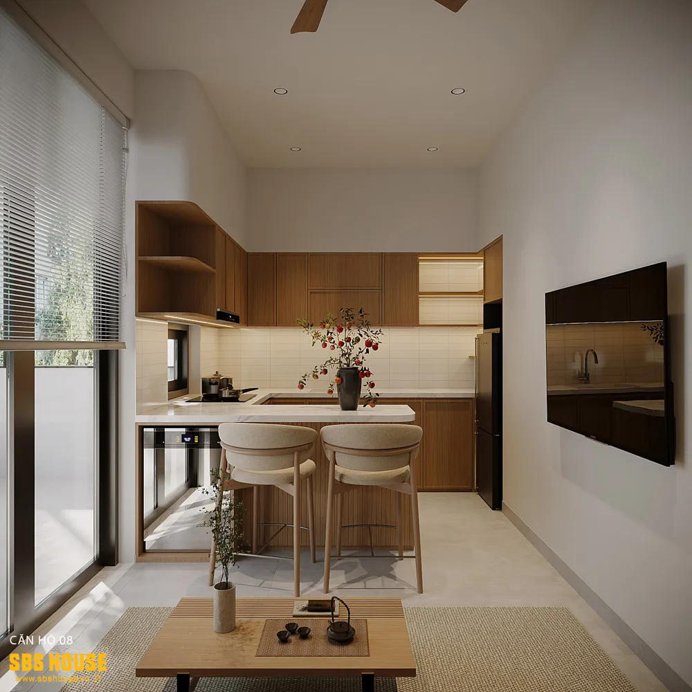 Ngôn ngữ thiết kế được giữ nhất quán, không chạy theo xu hướng ngắn hạn.