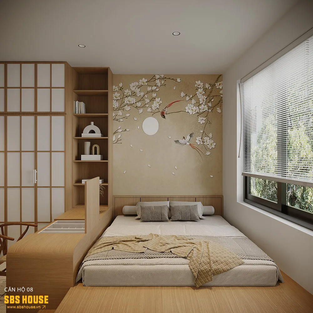 Ánh sáng tự nhiên được xem là yếu tố dẫn dắt thiết kế, giúp không gian luôn có sự thay đổi nhẹ nhàng theo thời gian trong ngày.